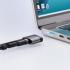 ACEFAST C22-05 USB-C to USB-C Magnetic Aluminum Alloy Charging Data Cable 1.2m Black